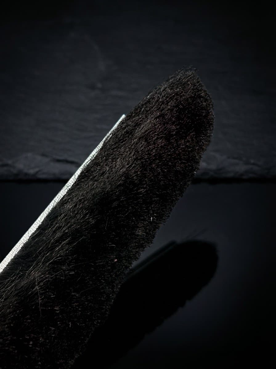 Felt dust seal strip with fine polypropylene fibers for light-gap and dust exclusion